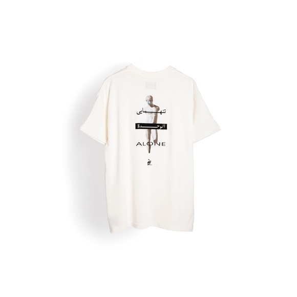 Tehran Hype White Loneliness Tee - Picture 2 of 3